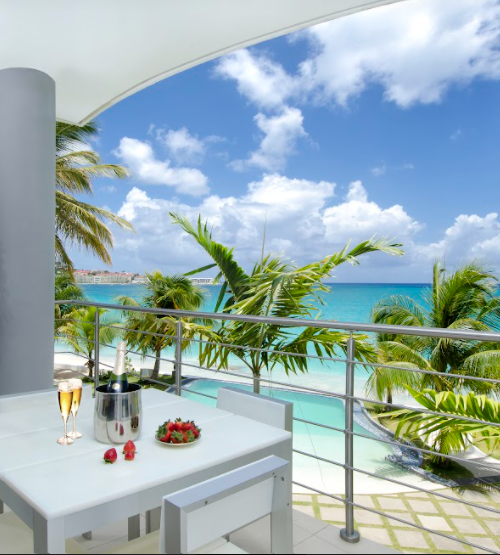 A beautiful view in Sint Maarten