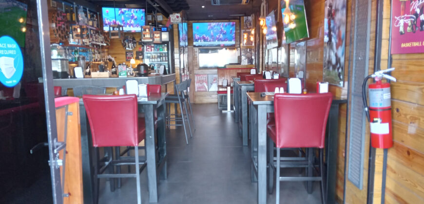 Sports Bar business for sale with license